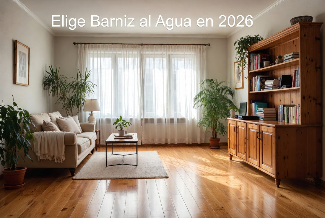 Barniz al agua vs Poliuretano al disolvente: ¿Cuál elegir?