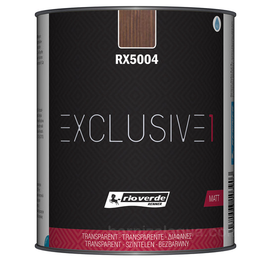 Exclusive 1 RX5004 Nogal (0,75L) (Rio Verde) - Barniz protector mate