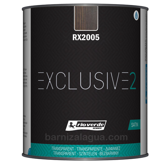 Exclusive 2 RX2005 Wengué (0,75L) (Rio Verde) - Barniz protector satinado