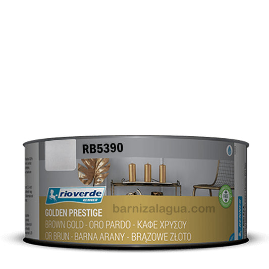Golden Prestige RB5390 Oro blanco (0,25L) (Rio Verde) - Barniz brillo de metales