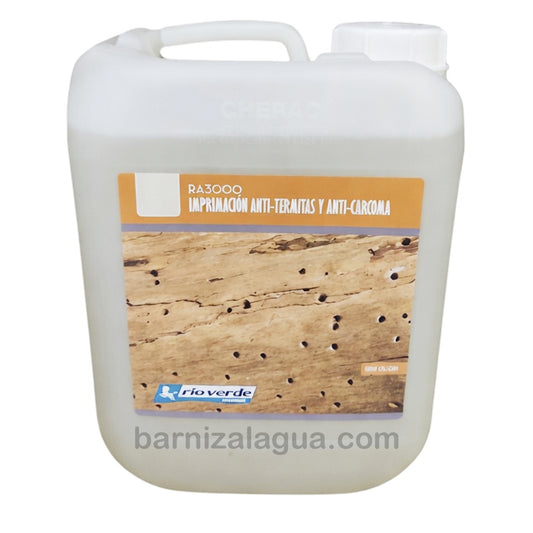 Imprimación Anti-Termitas y Anti-Carcoma RA3000 (5L) (Rio Verde)