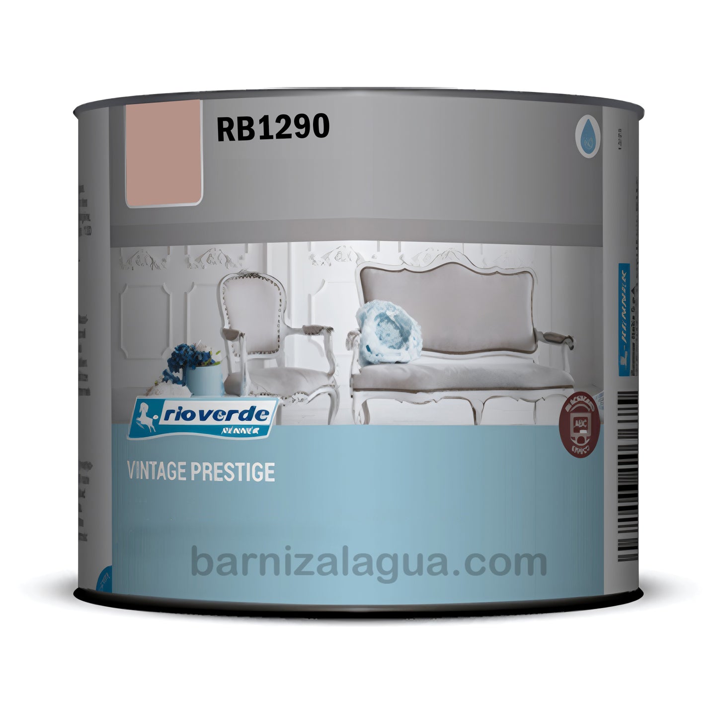 Vintage Prestige RB1290 Avellana (0,5L) (Rio Verde) - Barniz para efectos retro