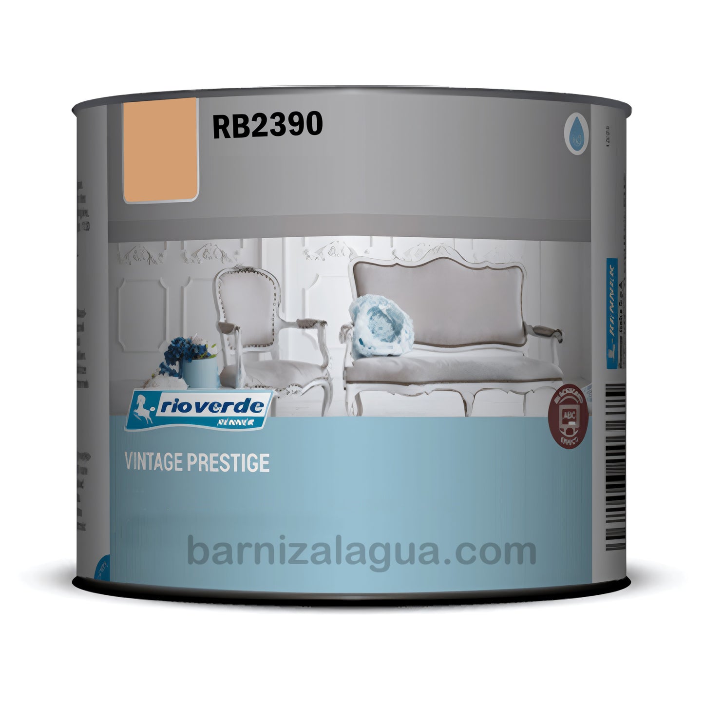 Vintage Prestige RB2390 Melocotón (0,5L) (Rio Verde) - Barniz para efectos retro