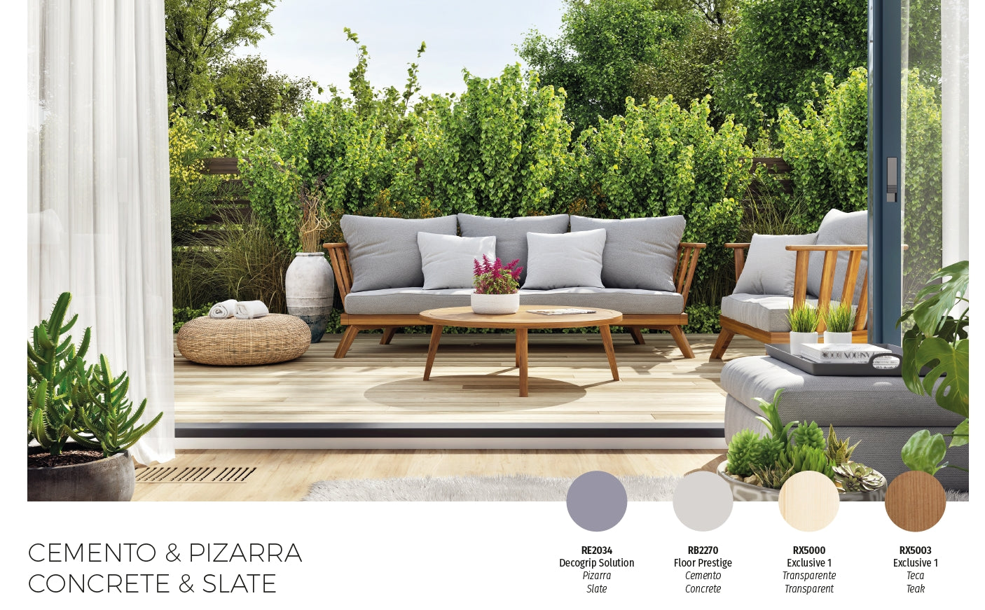 Floor Prestige RB2270 Cemento (0,75L) (Rio Verde) - Barniz para suelos y baldosas